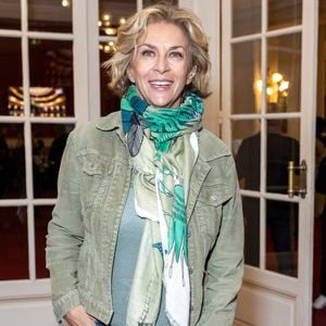 Exclusif - Corinne Touzet - Générale de la pièce "Royan, la professeur de Français" au théâtre de Paris le 17 avril 2024. © Borde / Rindoff / Bestimage