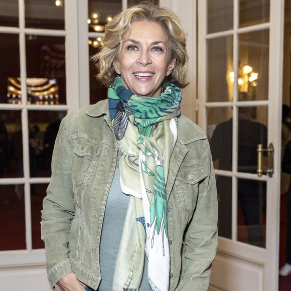 Exclusif - Corinne Touzet - Générale de la pièce "Royan, la professeur de Français" au théâtre de Paris le 17 avril 2024. © Borde / Rindoff / Bestimage