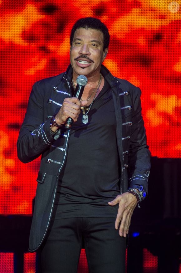 Lionel Richie en concert au Zenith de Paris le 29 mars 2015. @LIONEL URMAN  / BESTIMAGE