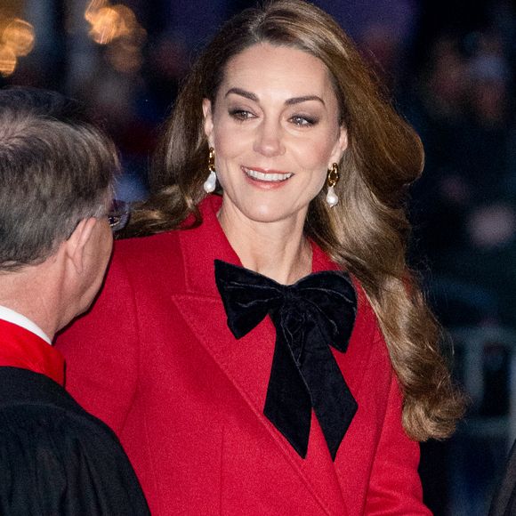 Catherine (Kate) Middleton, princesse de Galles, assiste au service Together At Christmas Carol à l'abbaye de Westminster à Londres, Royaume-Uni, le 6 décembre 2024. © Justin Goff/GoffPhotos/Bestimage