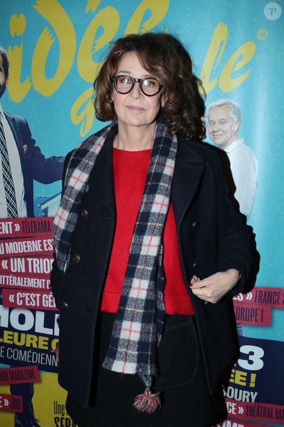 Exclusif - Valérie Lemercier - Célébrités à la 600ème de la Pièce « Une idée géniale » au Théâtre des Variétés à Paris, France. Le 2 Octobre 2024. 
© Bertrand Rindoff / Bestimage