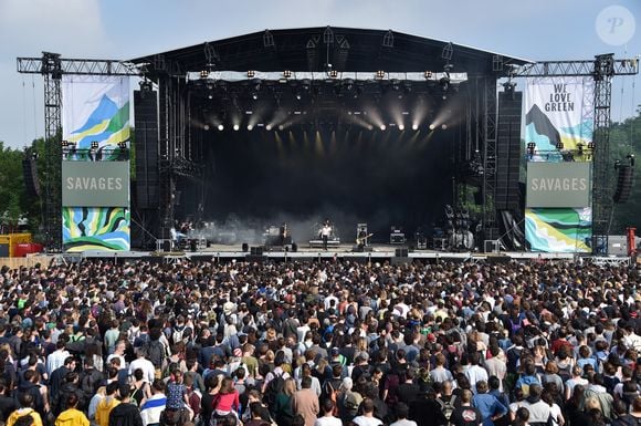 Lucky Love et Charli XCX se retrouveront dans quelques jours, au Festival We Love Green. 

Le groupe Savages au Festival "We Love Green" à Paris le 5 Juin 2016. 

Photo : Lionel Urman / Bestimage