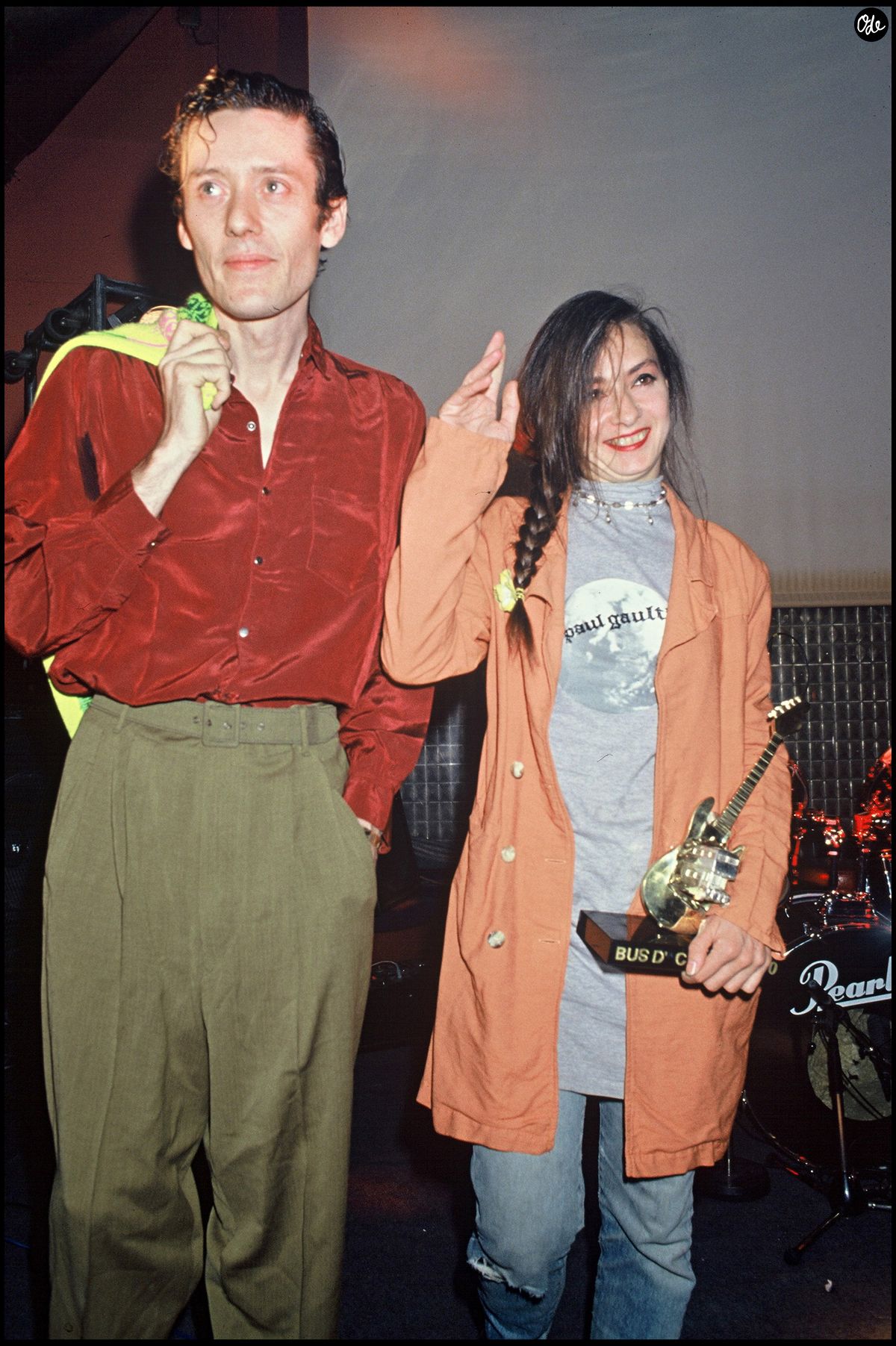 Photo Fred Chichin Et Catherine Ringer Re oivent Le Prix Du Bus D 