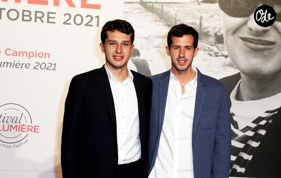 Victor Belmondo, Giacomo Belmondo - Cérémonie d'ouverture du Festival Lumière 2021 à Lyon le 9 octobre 2021.

© Dominique Jacovides / Bestimage
