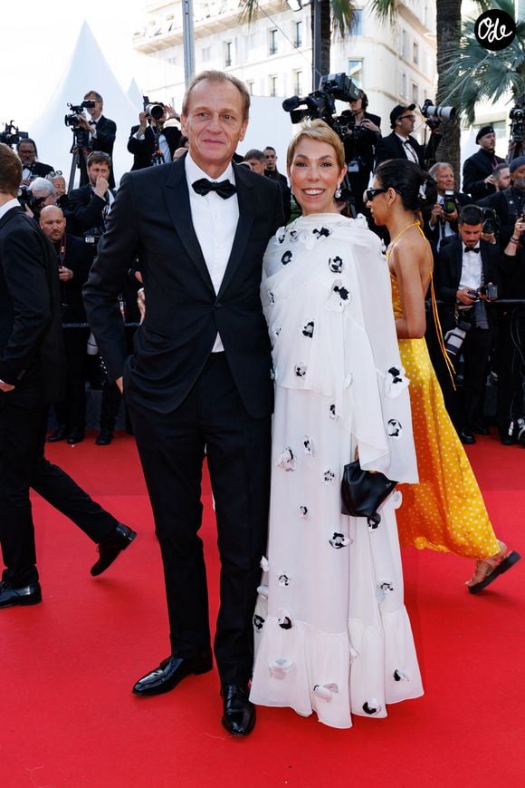 Nicolas Altmayer, Mathilde Favier - Montée des marches du film « Amarga Navidad » lors du 79ème Festival International du Film de Cannes, le 19 mai 2026. © Jacovides-Moreau / Bestimage
