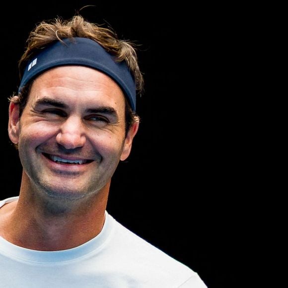 Roger Federer pendant le jour 1 de l'Australian Open 2026 au Parc de Melbourne le 18 janvier 2026. © PsnewZ/Bestimage