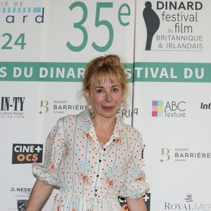 Julie Depardieu lors de la soirée d'ouverture de la 35ème édition du Festival du Film Britannique et Irlandais de Dinard le 3 octobre 2024.
© Mickael Chavet/ZUMA Press Wire / Bestimage
