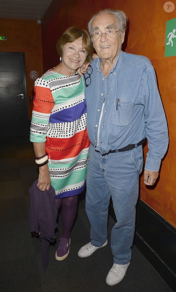 Macha Méril et Michel Legrand à l'Olympia à Paris, le 13 juin 2014.

Photo : Coadic Guirec / Bestimage
