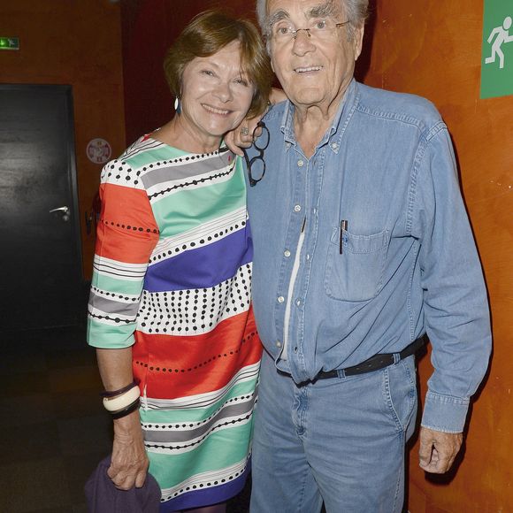 Macha Méril et Michel Legrand à l'Olympia à Paris, le 13 juin 2014.

Photo : Coadic Guirec / Bestimage