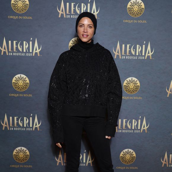 Noémie Lenoir - Générale du spectacle du Cirque du Soleil "Alegria, un nouveau jour" sur l'Ile des Impressionnistes de Chatou le 25 novembre 2025. © Denis Guignebourg/BestImage