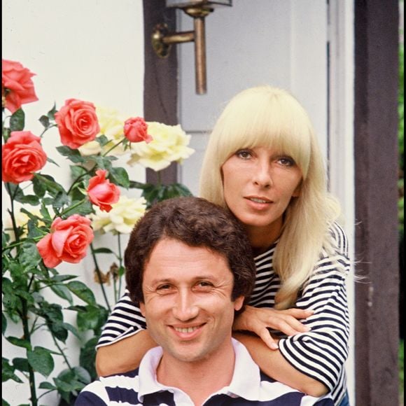 Michel Drucker et sa femme Dany Saval