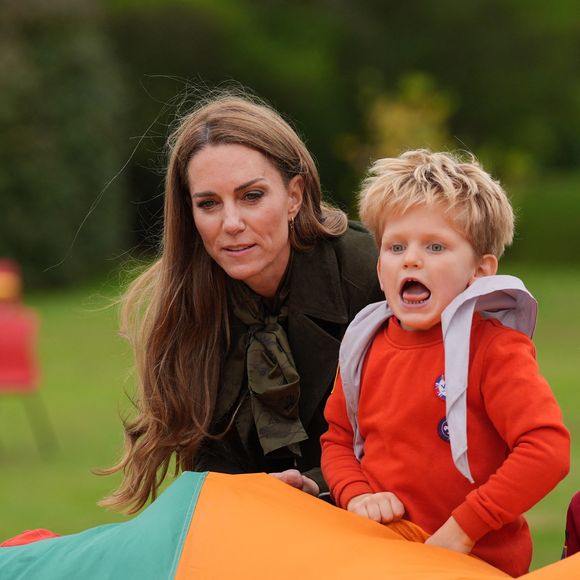Kate Middleton  au parc de Frogmore à Windsor, dans le Berkshire, lors du deuxième jour de la deuxième visite d'État du président américain Donald Trump au Royaume-Uni. © PA Photo/ Bestimage
