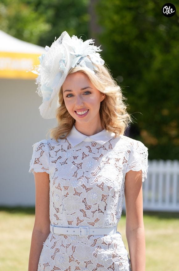 S.A.R. la Princesse Maria Chiara de Bourbon des Deux-Siciles - Prix de Diane Longines 2026 à l'Hippodrome de Chantilly le 14 juin 2026.
© Anne-Sophie Guebey / Bestimage