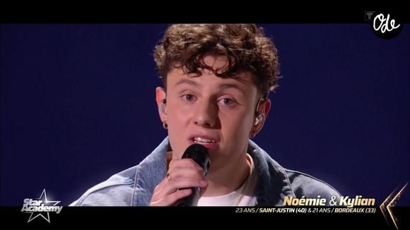 Kylian fait partie de la nouvelle promotion de la "Star Academy". TF1