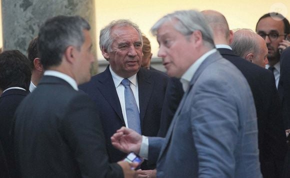 François Bayrou - Les ministres assistent à la conférence de presse d'Emmanuel Macron au Pavillon Cambon à Paris le 12 juin 2024.

© Jonathan Rebboah / Panoramic / Bestimage