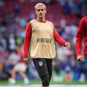 Antoine Griezmann de l'Atlético de Madrid lors de la Ligue des Champions 2025/2026, demi-finale, 1er match, 29 avril 2026. (ALTERPHOTOS/Ropero)