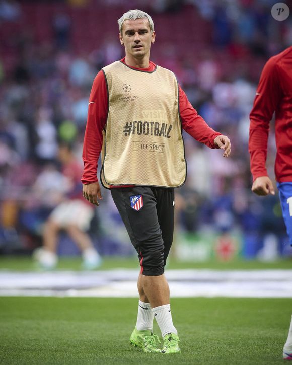 Antoine Griezmann de l'Atlético de Madrid lors de la Ligue des Champions 2025/2026, demi-finale, 1er match, 29 avril 2026. (ALTERPHOTOS/Ropero)