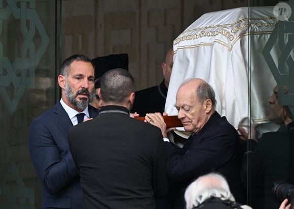 Prince Rahim Aga Khan V - Obsèques de l'Aga Khan IV à Lisbonne au Portugal le 8 février 2025.  Photo de Bestimage