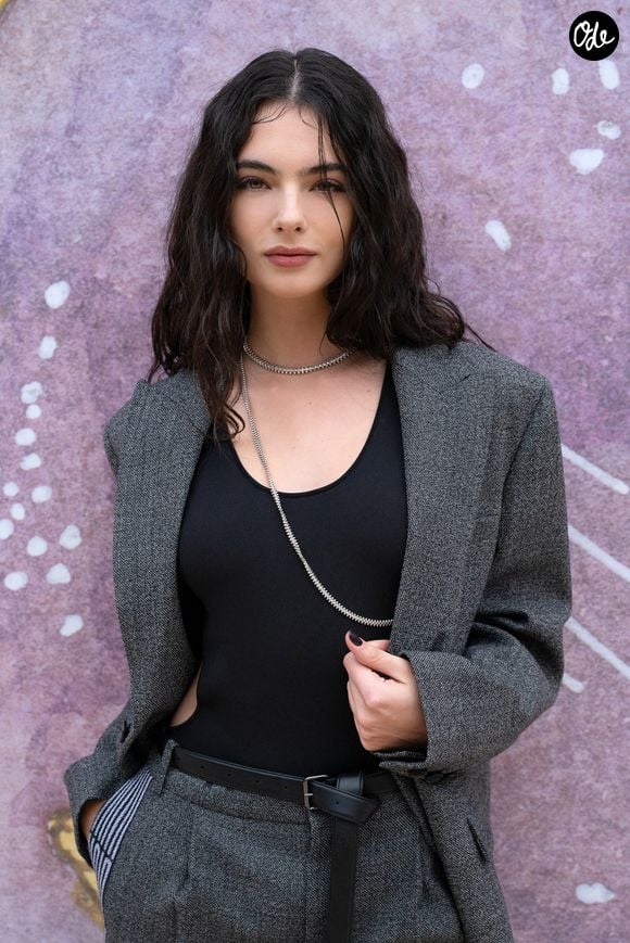 Deva Cassel assiste au défilé Christian Dior lors de la Semaine de la mode de Paris Haute Couture printemps-été 2025, le 27 janvier 2025 à Paris, en France. Photo de Laurent Zabulon/ABACAPRESS.COM