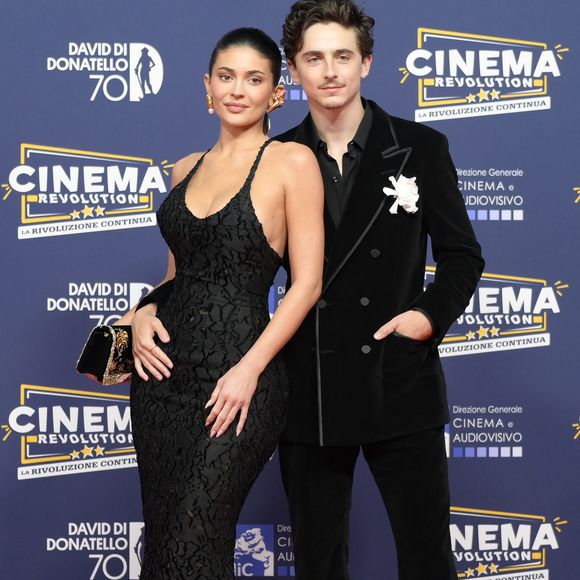 Les amoureux étaient à la 70e cérémonie David di Donatello, l’équivalent italien des César

Timothée Chalamet et sa compagne Kylie Jenner à la cérémonie David di Donatello Awards  à Rome, le 7 mai 2025. Zuma Press / Bestimage