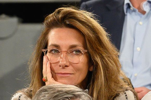 Anne-Claire Coudray dans les tribunes lors des Internationaux de France Roland Garros 2022 le 3 juin 2022 à Paris, France. Photo by Laurent Zabulon/ABACAPRESS.COM