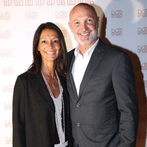 Frank Lebœuf et sa femme ChrisLaure - Inauguration de la Brasserie « Madame Brasserie » au 1er étage de La Tour Eiffel à Paris. Le 22 Septembre 2022.
© Bertrand Rindoff Petroff-Giancarlo Gorassini / Bestimage