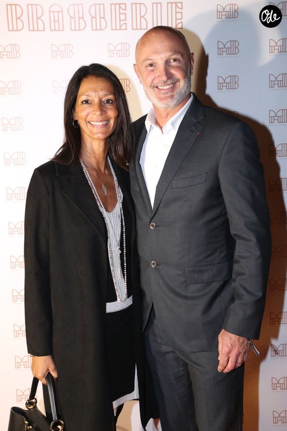 Frank Lebœuf et sa femme ChrisLaure - Inauguration de la Brasserie « Madame Brasserie » au 1er étage de La Tour Eiffel à Paris. Le 22 Septembre 2022.
© Bertrand Rindoff Petroff-Giancarlo Gorassini / Bestimage