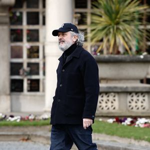 Eric Laugerias - Obsèques d'Isabelle Mergault à la Coupole du Père-Lachaise à Paris le 30 mars 2026. © Cyril Moreau - Dominique Jacovides / Bestimage