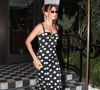 La jeune maman de Jack Blues s'est tournée vers le savoir-faire français et a jeté son dévolu sur une maison de niche parisienne très prestigieuse : Ex Nihilo.

Exclusif - Hailey Bieber était chic dans une robe à pois alors qu'elle quittait séparément son mari Justin Bieber après un dîner au Bird Street Club à West Hollywood.

©BestImage