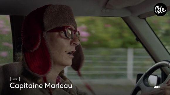 Pour composer, elle travaille à partir des images et des indications de la réalisatrice.

Corinne Masiero dans la série "Capitaine Marleau"

Capture d'écran de la bande-annonce des épisodes de "Capitaine Marleau" diffusés sur France 2, le 7 août 2026.