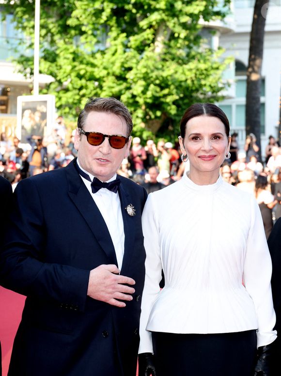 Benoit Magimel, Juliette Binoche - Montée des marches du film " La passion de Dodin Bouffant " lors du 76ème Festival International du Film de Cannes, au Palais des Festivals à Cannes. Le 24 mai 2023
© Jacovides-Moreau / Bestimage