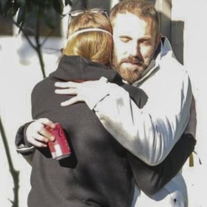 Brentwood, CA  - Ben Affleck embraced his daughter Violet after returning to his Pacific Palisades home, which survived the recent fires that destroyed properties across Los Angeles.



Pictured: Ben Affleck, Violet Affleck