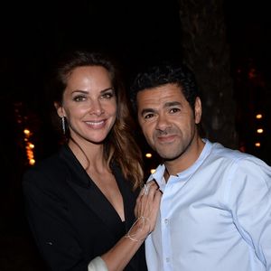 Mélissa Theuriau avec son mari Jamel Debbouze - Fête de clôture du 9ème festival "Marrakech du Rire 2018" au Palais Bahia de Marrakech au Maroc le 15 juin 2019.  © Rachid Bellak/Bestimage