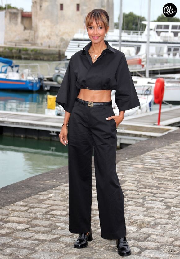 La comédienne et membre du jury Sonia Rolland - Photocall du jury du festival de la fiction TV de La Rochelle. © Patrick Bernard/Bestimage