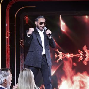 Exclusif - Cyril Hanouna, sur le plateau de l’émission « TPMP » La dernière sur C8,  présentée par C.Hanouna et diffusée en direct sur C8, Paris, France, le 27 fevrier 2025. © Jack Tribeca / Bestimage