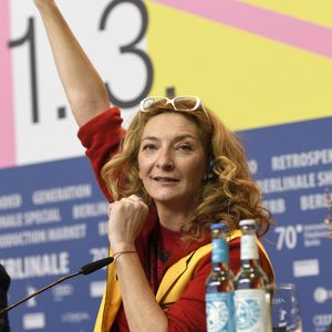 Corinne Masiero - Conférence de presse pour le film "Effacez l'historique" lors de la 70e édition du festival international du film de Berlin (La Berlinale 2020), le 29 février 2020. Photo par Bestimage