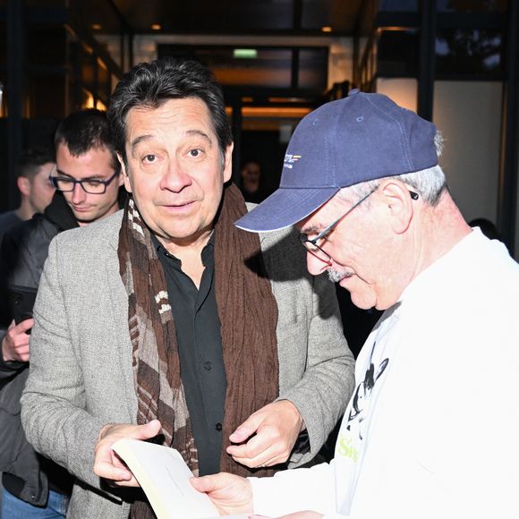 Laurent Gerra - Arrivées à l'enregistrement de l'émission "Serge Lama le dernier rappel!" au théâtre Marigny à Paris le 29 avril 2025.

© Yehiel Chekroune / Bestimage