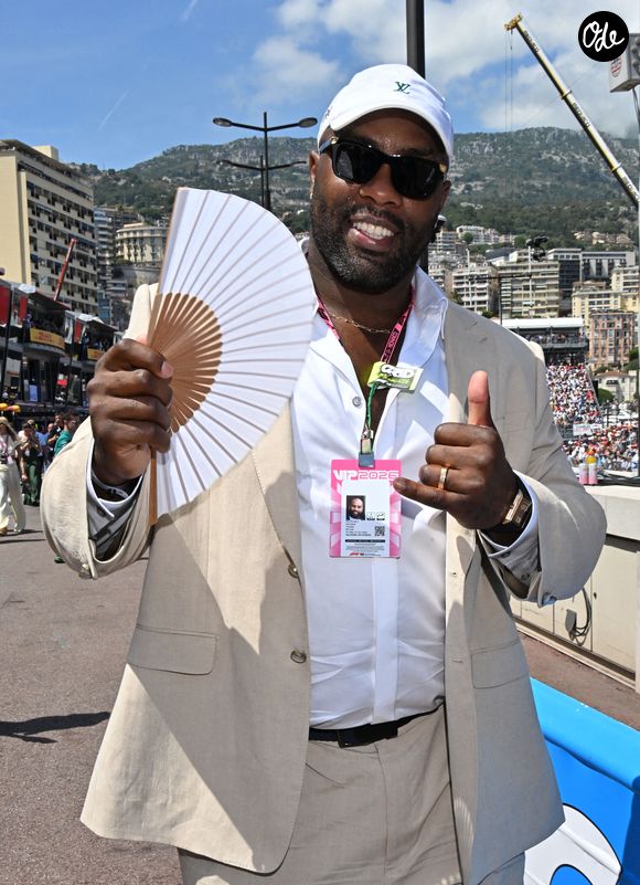Teddy Riner - Formula 1 Louis Vuitton Grand Prix de Monaco 2026. © Bruno Bebert/Bestimage