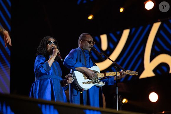 Exclusif - Amadou et Mariam - Enregistrement de l'émission "La fête de la Musique" à Reims le 21 juin, et diffusée le 22 juin à 21h10 sur France 2 et sur France.tv.  © Jack Tribeca / Jeremy Melloul / Bestimage
