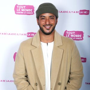Slimane - Photocall de l'enregistrement de l'émission "Tout le monde chante contre le cancer, les stars relèvent le défi" à l'Olympia, qui sera diffusée le 22 décembre sur W9. Le 6 décembre 2016. © Guignebourg-Perusseau / Bestimage
