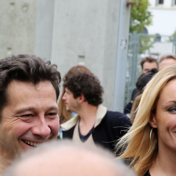 Laurent Gerra et Christelle Bardet à Lyon le 19 Octobre 2013. © Domnique Jacovides / Bestimage
