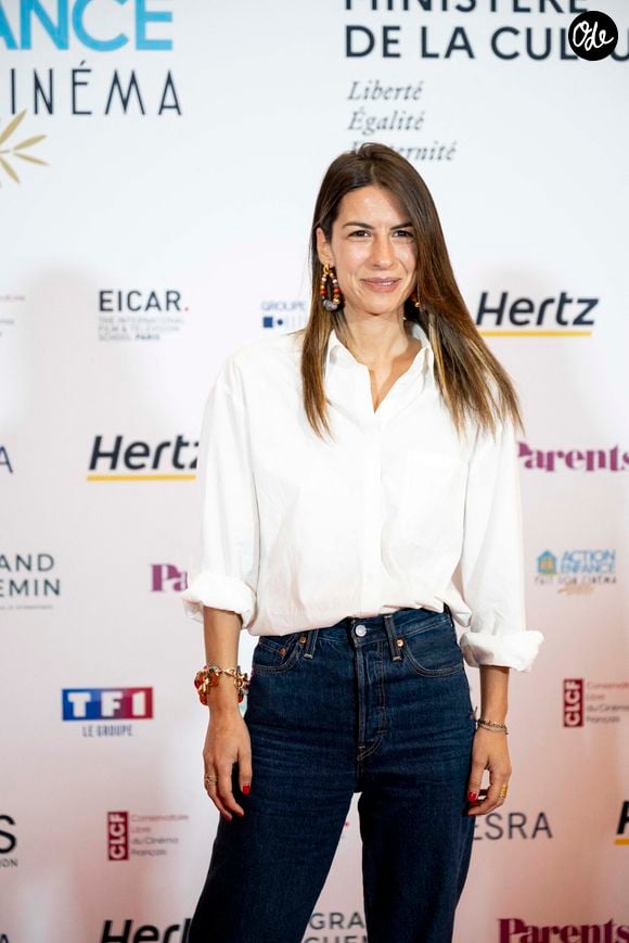Elle entretient une relation très bienveillante avec Audrey Crespo-Mara. 

Hélène Mannarino - Photocall "Action Enfance fait son cinéma" au Grand Rex à Paris le 10 juin 2024. © Pierre Perusseau/Bestimage
