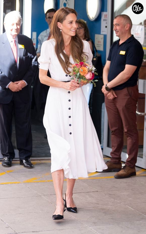 Catherine (Kate) Middleton, princesse de Galles, visite l'hôpital pour enfants Evelina London, dont elle est la marraine, à Londres, Royaume Uni, le 6 juillet 2026. © GoffPhotos/Bestimage