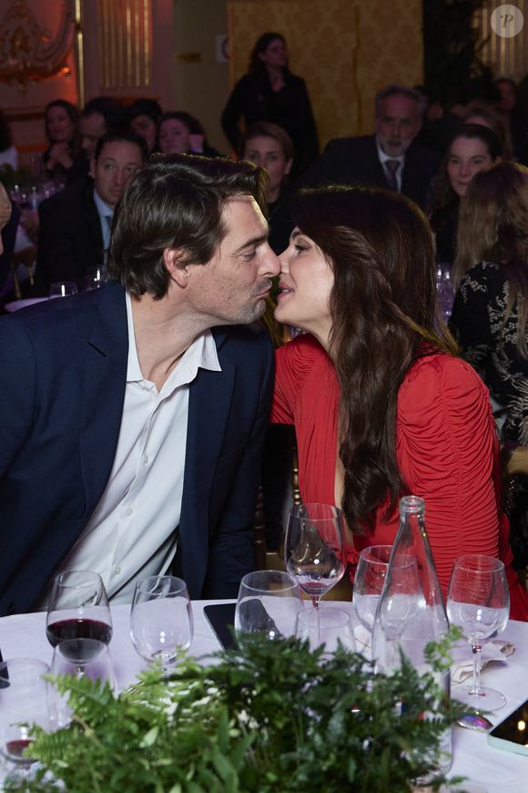 Exclusif - Camille Lacourt et sa compagne Alice Detollenaere - Soirée de la première édition du "You Care Charity Gala" en faveur de la cause animale et de l'environnement au Cercle Interalliée à Paris. © Cyril Moreau/Bestimage