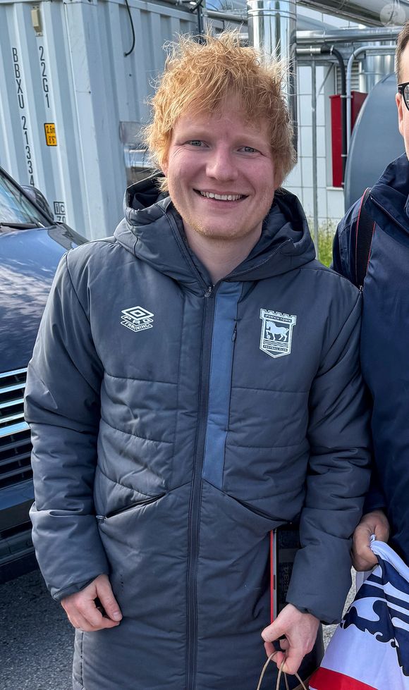 Ed Sheeran à l'aéroport de Munich le 12 juin 2024
API / BESTIMAGE