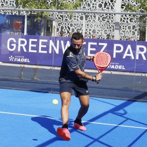 Exclusif - Cyril Hanouna - Tournoi des personnalités lors du Greenweez Paris Major Premier Padel 2023 à Roland Garros à Paris le 10 septembre 2023. © Marc Ausset-Lacroix/Bestimage