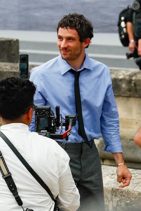 Josh O'Connor - Arrivées au défilé DIOR de la mode homme Printemps/Été 2026 dans le cadre de la Fashion Week de Paris à l'Hôtel National des Invalides, Place Vauban, à Paris, France, le 27 juin 2025. © Christophe Clovis/Bestimage
