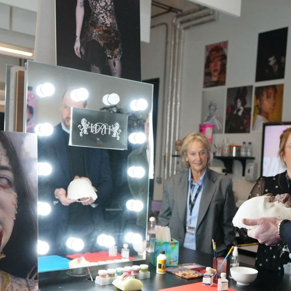 Le prince William, prince de Galles, visite la London Screen Academy à Londres le 12 février 2025. ALPHA AGENCY / BESTIMAGE