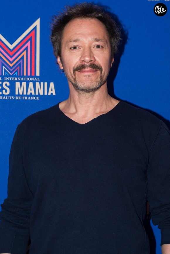 Bruno Debrandt lors du festival Series Mania, à Lille, le 25 mars 2019. Photo de Julie Sebadelha/ABACAPRESS.COM