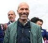 Zinedine Zidane va devenir ambassadeur du palace situé en Italie
Exclusif - Zinedine Zidane interviewé par Vincent Cerutti lors des 24H du Mans 2024, le 15 juin 2024. Frédéric Chambert / Panoramic / Bestimage
